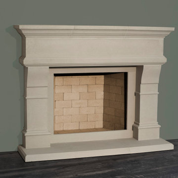 Transitional Fireplace Mantel Styles