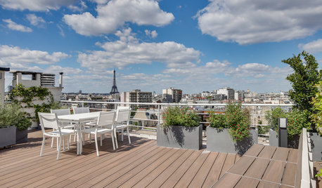 Un ático con terraza en París para disfrutar de la Torre Eiffel