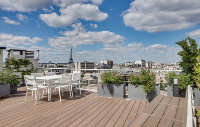 Un ático con terraza en París para disfrutar de la Torre Eiffel