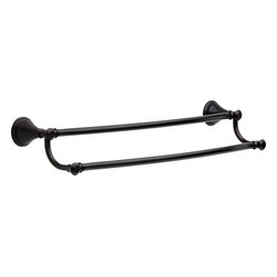 Delta Cassidy 24&Prime; Double Towel Bar - Towel Bars