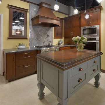 Kitchen with Pantry display in Bilotta’s Mount Kisco Showroom