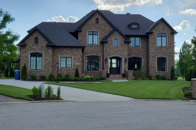 Traditional exterior in Indianapolis.