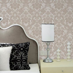 Century Classic - Velvety Damask Wallpaper G580205 - Wallpaper