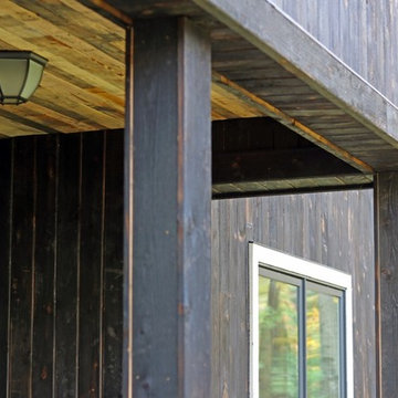 Rennie Lake Charred Wood Siding - New Build