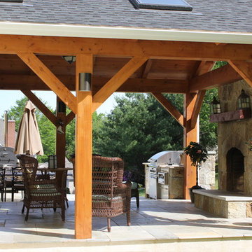 POST AND BEAM PAVILION
