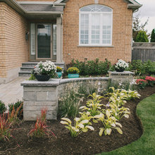 front yard landscape