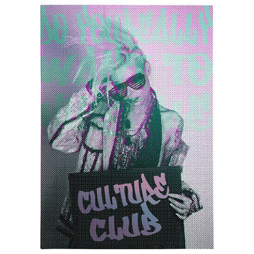 Classic Rock "Culture Club" Gallery Wrapped Canvas Wall Art