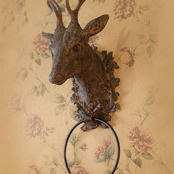 Stag Towel Holder - Towel Bars