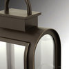 Luxury Art Deco Porch Light, Chesterfield Series, Oil Rubbed Bronze