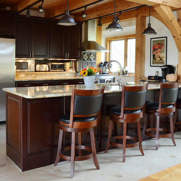 A Memory-Filled Timberframe Home