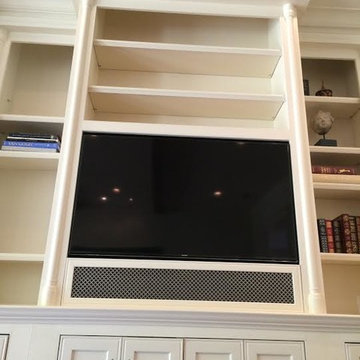 Cabinet Modification- Free Hang Large TV