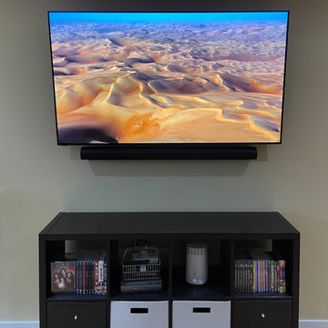 Atmos Sound Bar - Hidden Wires