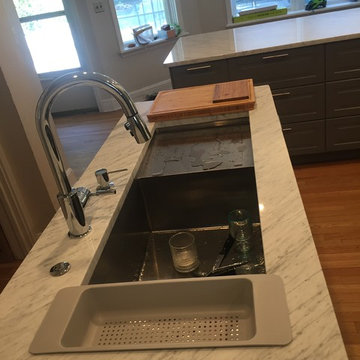 Montclair Gray & White IKEA Bodbyn Kitchen