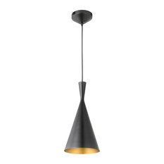 50 Most Por Midcentury Modern Pendant Lights For 2018 Houzz Globe Electric Mira 1 Light Oil Rubbed Bronze Gold Hourgl Pendant