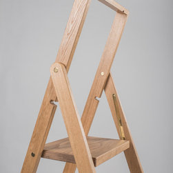 Jack Trench Bespoke Furniture | Timber & Brass Ladder - Step Ladders and Stools