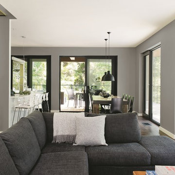 Modern Grey Living Room