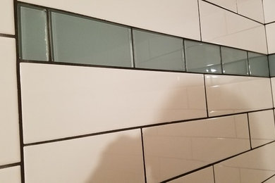 Inspiration for a contemporary bathroom remodel in Other