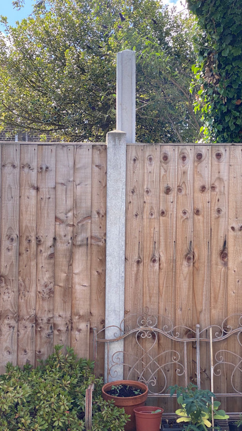 Help with a neighbours fence... Houzz UK