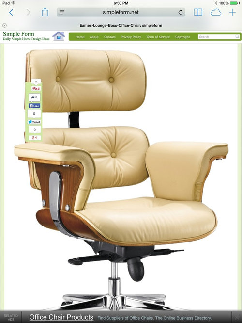 Help Me Find An Eames Lounge Style Office Chair