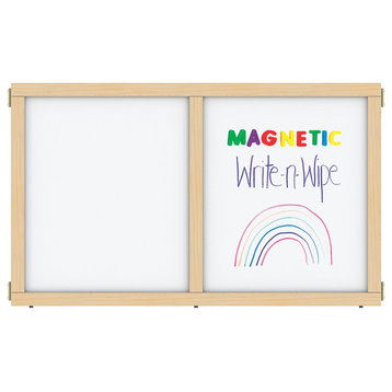 KYDZ Suite Panel - E-height - 48" Wide - Magnetic Write-n-Wipe