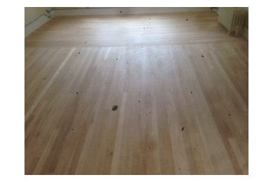 Wood Floor Staining in Arlington, MA - Before Staining