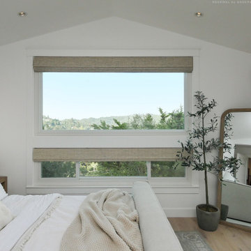 Modern Bedroom with New Windows - Renewal by Andersen Bay Area, San Francisco