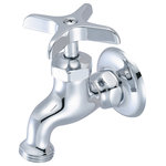 Central Brass - Central Brass Single Handle Wallmount Faucet - Central Brass has been the go-to resource for plumbers for more than 100 years. It's a distinction we've earned by delivering the highest quality faucets and fixtures, and standing behind every product we sell. Central Brass designs offer today's most in-demand features -- like our industrial pre-rinse faucet -- without sacrificing performance.