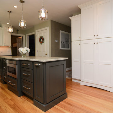 Showplace Two-Tone Kitchen