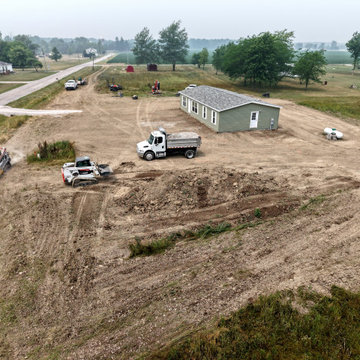 Foundation Drainage & Site prep