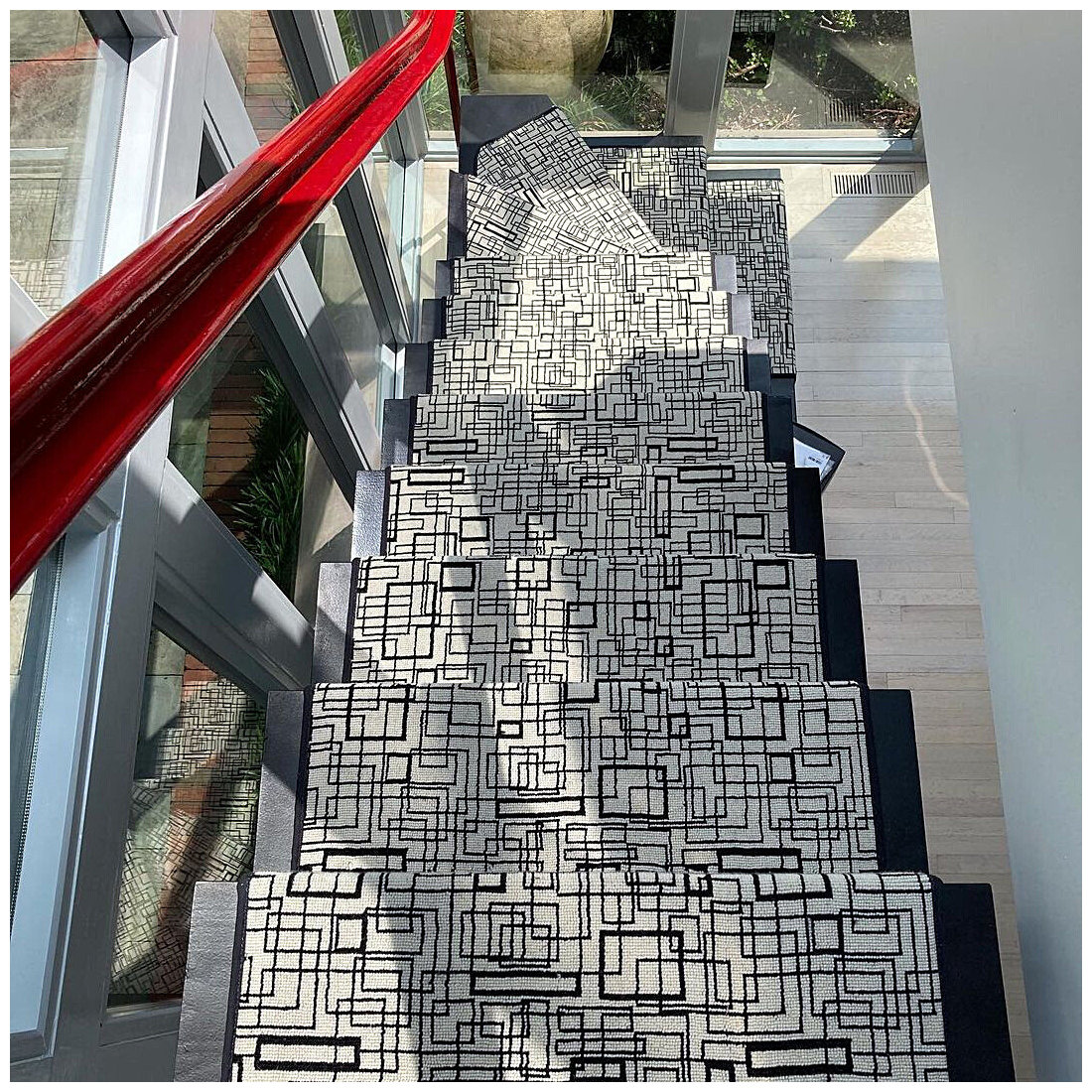 Grid Stair Runner