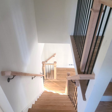 Somerville Main & Basement Handrail Install