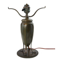 American Tiffany Glass and Decorating Co. Bronze Table Lamp Base - Products
