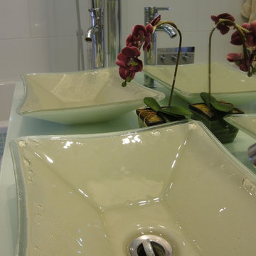 Small mosaic bathroom