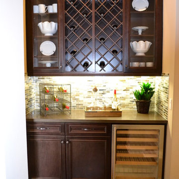 Frameless Cabinetry: Wine Racks