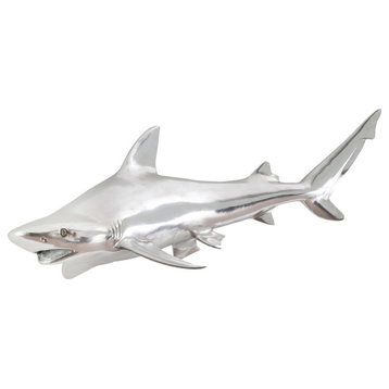 Black Tip Reef Shark, Silver Leaf