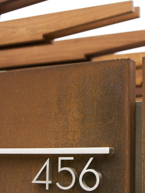 Corten Steel Exterior | Houzz 1950s fuse box 