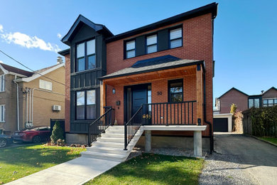 Home design - contemporary home design idea in Montreal