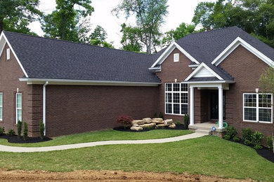 Transitional exterior home photo in Louisville