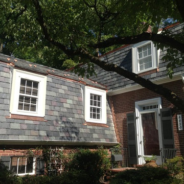Slate Roof Historic blend extra thick slate Chevy Chase MD