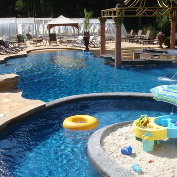 Private Residence with Custom Pool,Slide,Lazy River&Grotto