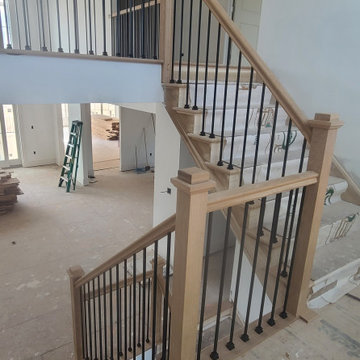 Metal and Wood Railing installed in Forked River, NJ