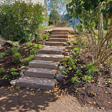 RECLAIMED MEDINA STREET CURBING STAIRCASE
