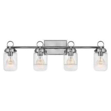 Hinkley 5064PN Penley - Four Light Bath Vanity