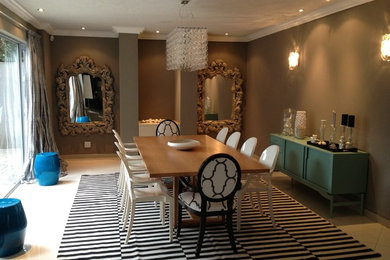 Dining room - contemporary dining room idea in Other