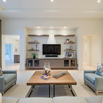 Naples Beach Coastal Retreat Great Room