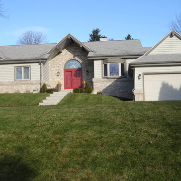 Stone and Painted Wood Exteriors