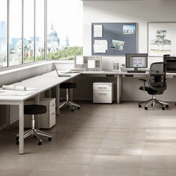 American Olean Tile Concrete Chic - Wall And Floor Tile