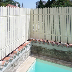 claustra alu jardin de ville - 外構