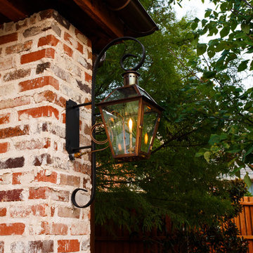 Frisco, TX. New Orleans Style Outdoor Kitchen & Cabana