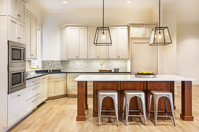 Inspiration for a transitional kitchen remodel in Other